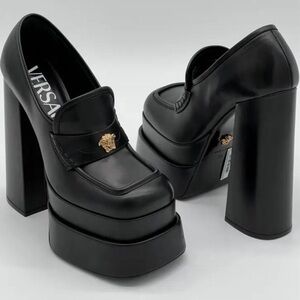 Versace Medusa Aevitas Platform Loafers Authentic, brand new size 40 or US 10
